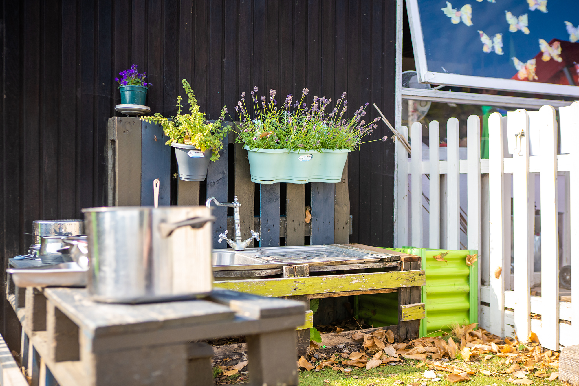 Little Bears nursery garden in Whiteley Village